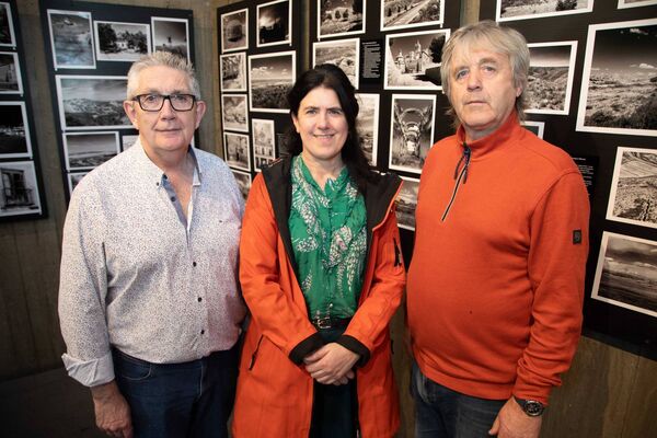 Attending were Eoin Ronyane, Bernadette Guest, Heritage Officer, Waterford City & County Council, and Louis Quinlan. Photo: John Power Attending were Eoin Ronyane, Bernadette Guest, Heritage Officer, Waterford City & County Council, and Louis Quinlan. Photo: John Power