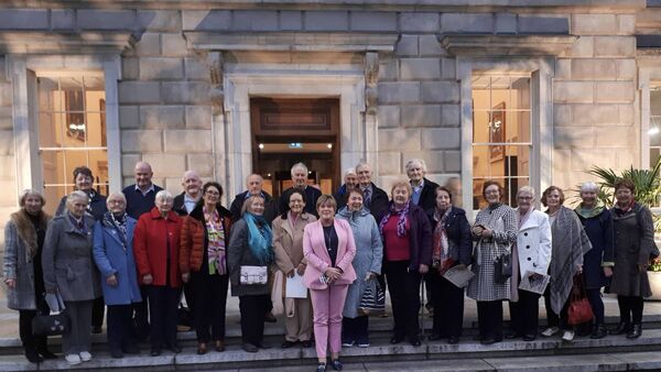 Waterford active retirement visit to Dáil Éireann recalled