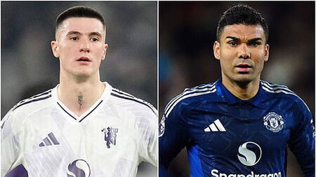 Casemiro is ‘a working machine’, says Manchester United team-mate Benjamin Sesko