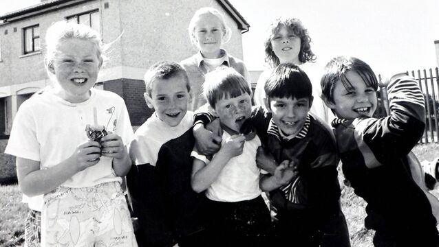 <p>Enjoying the Summer sun shine at Ballybeg back in 1993.</p>