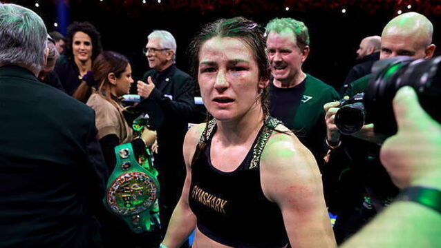 Katie Taylor says Croke Park fight only way to end her career