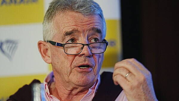 Ryanair average fares may not grow this year, O'Leary warns