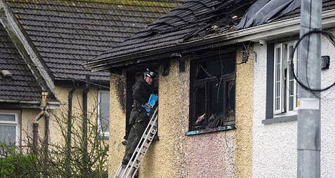Three men and teen arrested as part of investigation into Edenderry house fire