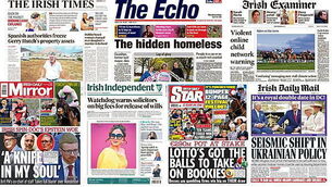 What the papers say: Wednesday's front pages