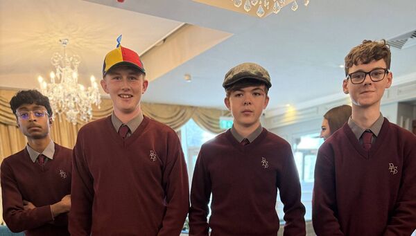 The 'Bridge the Gap' team from De La Salle College at the YSI event.