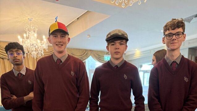 <p>The 'Bridge the Gap' team from De La Salle College at the YSI event.</p>