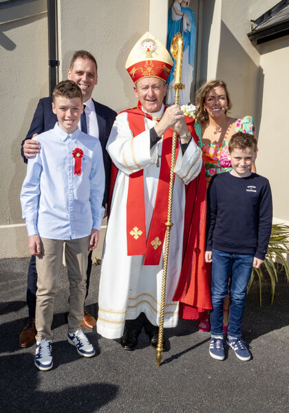  Cein Baily, Butlerstown who was confirmed by Bishop Alphonsus Cullinan at The Church of the Nativity of The Blessed Virgin Mary, Butlerstown. Photo: Joe Evans
