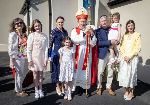  Nessa Goff, Butlerstown who was confirmed by Bishop Alphonsus Cullinan at The Church of the Nativity of The Blessed Virgin Mary, Butlerstown. Photo: Joe Evans