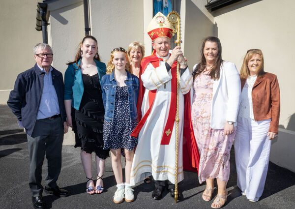  Heather Dunne, Butlerstown who was confirmed by Bishop Alphonsus Cullinan at The Church of the Nativity of The Blessed Virgin Mary, Butlerstown. Photo: Joe Evans