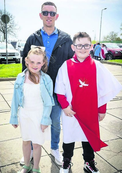 Sean Sheridan, St. Saviour’s, who was Confirmed by Bishop Alphonsus Cullinan at St. Saviour’s Church.