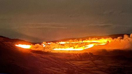 Fire crews battle gorse fires on Blackstairs Mountains for fourth time in week