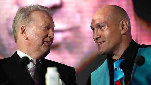 Frank Warren: Tyson Fury asking for warm-up fight before facing Anthony Joshua
