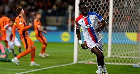 Ismaila Sarr nets fastest goal as Crystal Palace close in on European final