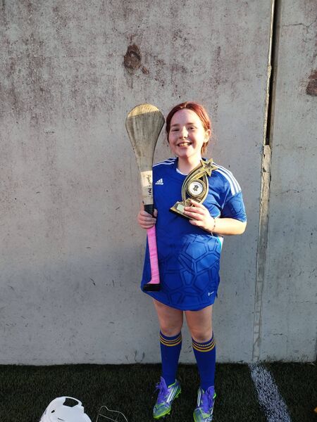 Anna-Mai was the latest Portlaw Camogie Club U10 player of the week