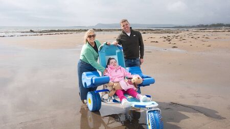 New wheelchairs available in Clonea mean everyone can experience the joys of the beach