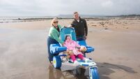 New wheelchairs available in Clonea mean everyone can experience the joys of the beach