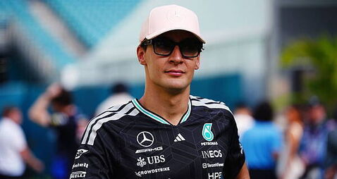 George Russell relaxed about Kimi Antonelli’s superior early-season pace