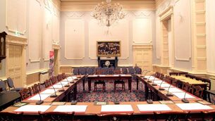 <p>Council Chamber in Waterford's City Hall.</p>