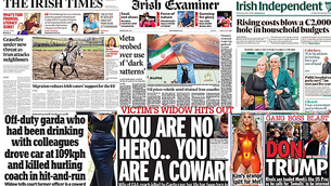 What the papers say: Tuesday's front pages