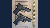 Man (30s) arrested as scrambler, two guns and ammunition seized
