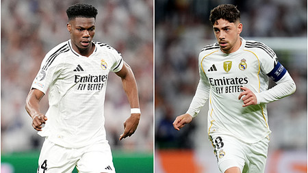 Real Madrid’s Aurelien Tchouameni and Federico Valverde face action over clash