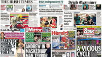 What the papers say: Friday's front pages