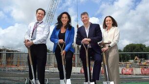 <p>Minister for Health Jennifer Carroll MacNeill at the sod turning at the Waterford Surgical Hub at Maypark Lane last year.</p>