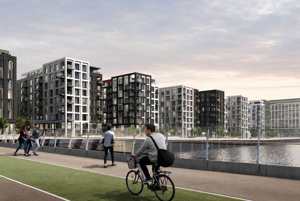 Apartment blocks