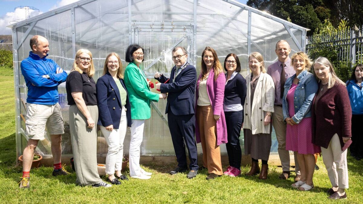 Mercy Secondary School Waterford officially unveils special needs classroom and biodiversity garden