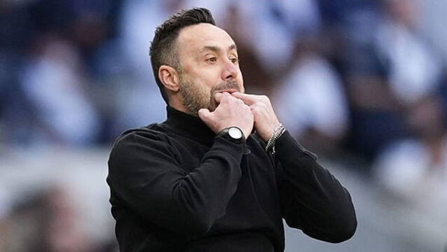 Spurs stadium atmosphere is not ‘nice’ but actually ‘amazing’ – Roberto De Zerbi