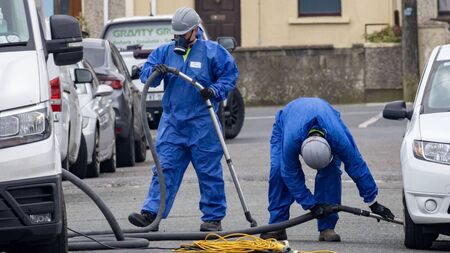 Future of Waterford city's Tycor 'hard to tell' as Minister for Housing visits fire wreckage