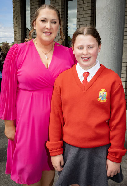  Lauren Connors, St. Ursula's, who was confirmed by Bishop Alphonsus Cullinan at the Sacred Heart Church.
