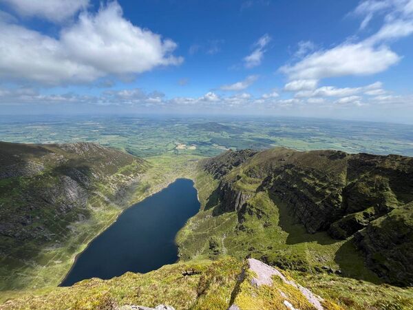 Coumshingaun Lake Loop Walk, Comeragh Mountains, Co Waterford. Pic: Patrick Browne