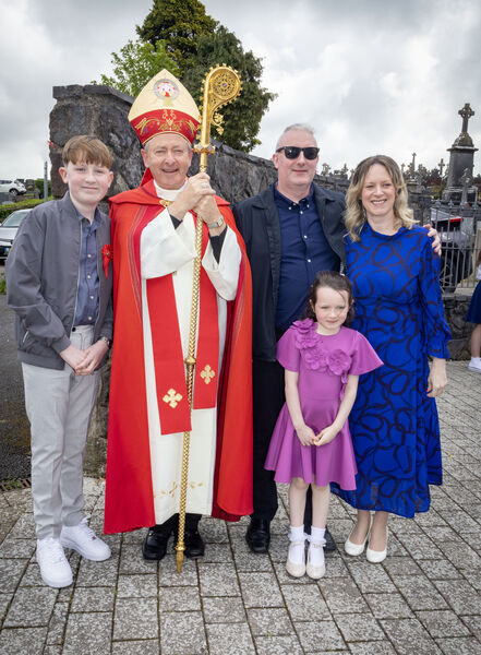  Evan Readey, St. Mary's NS Ballygunner, who was confirmed by Bishop Alphonsus Cullinan at St. Mary's Church Ballygunner.