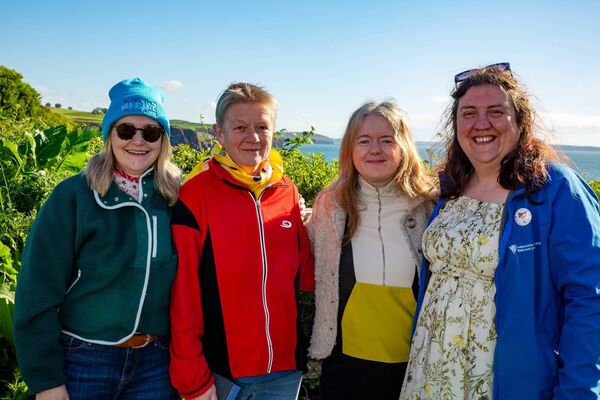 Tracy McEneaney, Helga O'Donnell, Sinead O'Higgins and Jennie Loughran, Waterford Libraries