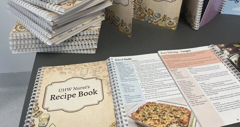 UHW nurses from around the world contribute to recipe book 