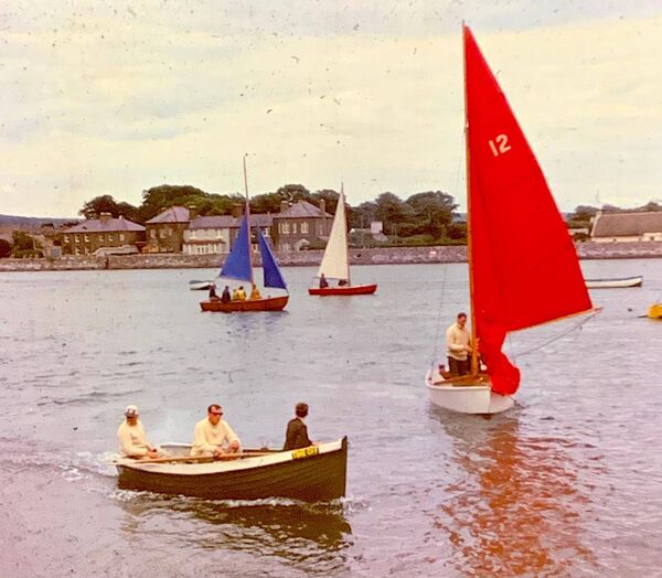 One of the images in the Dungarvan Harbour 80th anniversary sailing festival exhibition
