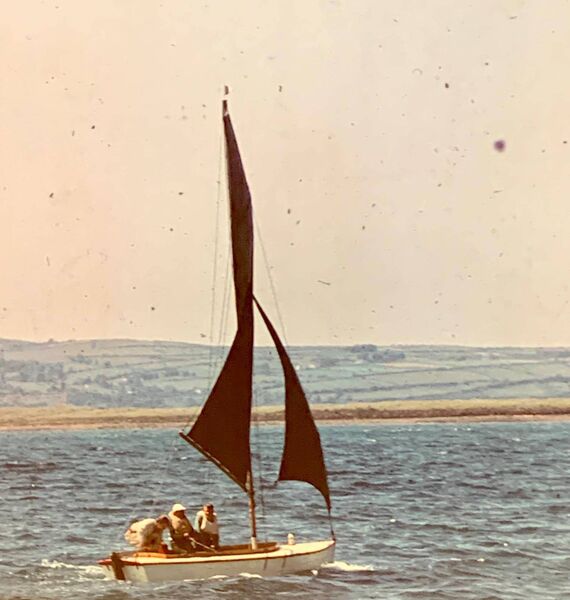 One of the images in the Dungarvan Harbour 80th anniversary sailing festival exhibition