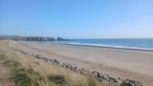 <p>Bunmahon Beach in County Waterford received Blue Flag status for the first time since 2012</p>