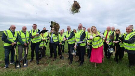 Sod officially turned at Waterford Airport as runway extension begins