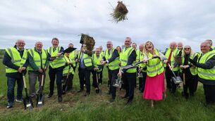 <p>Sod officially turned at Waterford Airport as runway extension begins </p>