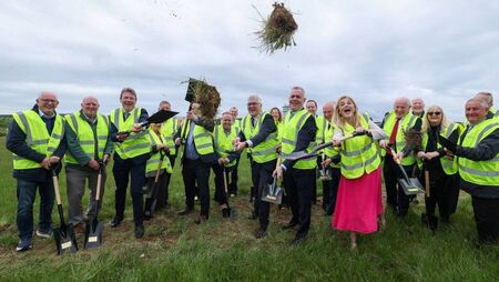 Sod officially turned at Waterford Airport as runway extension begins