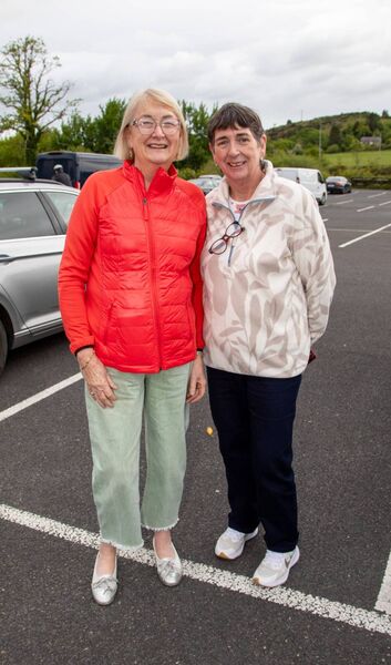 Taking part were Anne Keighery and Margaret McGibney. Photo: John Power