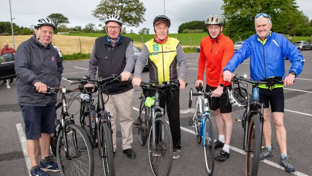 <p>Taking part were Mathia McGibney, Rody Keighery, John Flahavan, Thomas Keighery and Stephen Murray. Photo: John Power</p>
