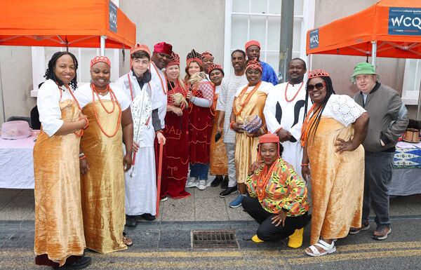 Members of the Edo Community and guests at Waterford Cultural Quarter for last year's Africa Day. Photo: Joe Evans Members of the Edo Community and guests at Waterford Cultural Quarter for last year's Africa Day. Photo: Joe Evans
