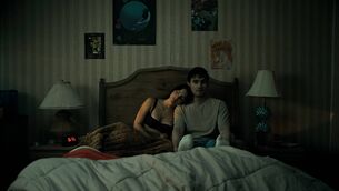 <p>Inde Navarrette stars as Nikki and Michael Johnston as Bear in Obsession, a Focus Features release.</p>