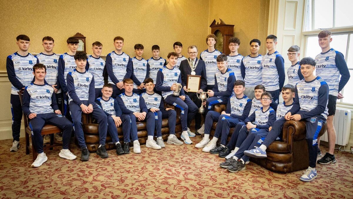 Winning Mount Sion CBS team honoured with mayoral reception