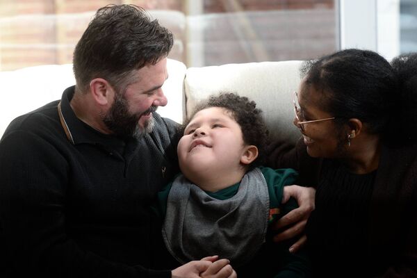 Cillian Behan and his family from Dublin pictured as LauraLynn launches Children’s Hospice Week 2026.