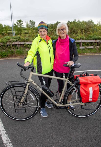 Taking part were Mary Fewer and Breda Kurth. Photo: john power Taking part were Mary Fewer and Breda Kurth. Photo: john power