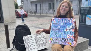 <p>You can buy raffle tickets from Taylor O'Leary in Waterford City all this week.</p> <p>You can buy raffle tickets from Taylor O'Leary in Waterford City all this week.</p>